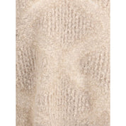 V-neck cashmere and alpaca blend Sweater
