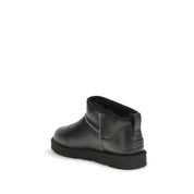 Ultra mini leather snow Boots