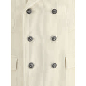 Ribbed cashmere Coat