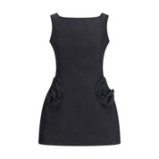 Short Dress with roses