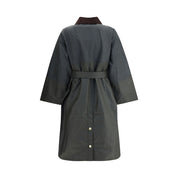 Green Cotton Coat