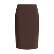 Satin midi Skirt