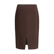 Satin midi Skirt