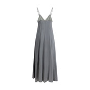 Silk long Dress
