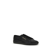 Black Calf Leather Bos Taurus Low Top Sneakers