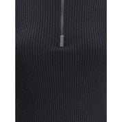 Black Cashmere Sweatshirt