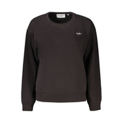 Black Cotton Women Sweater