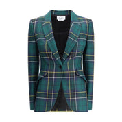 Green Wool Blazer