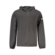 Black Polyamide Men's Jacket