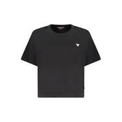 Black Cotton Women Top