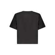 Black Cotton Women Top