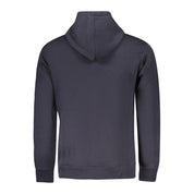 Blue Cotton Men Sweater