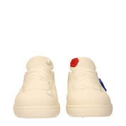 Beige Cotton Sneakers