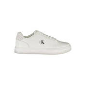 Bianco Polyurethane Men Sneaker