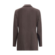 Single-breasted wool Blazer