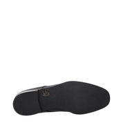 Black Leather Oxfords And Derbies