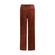 Suede Pants