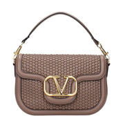 Gray Leather Handbags