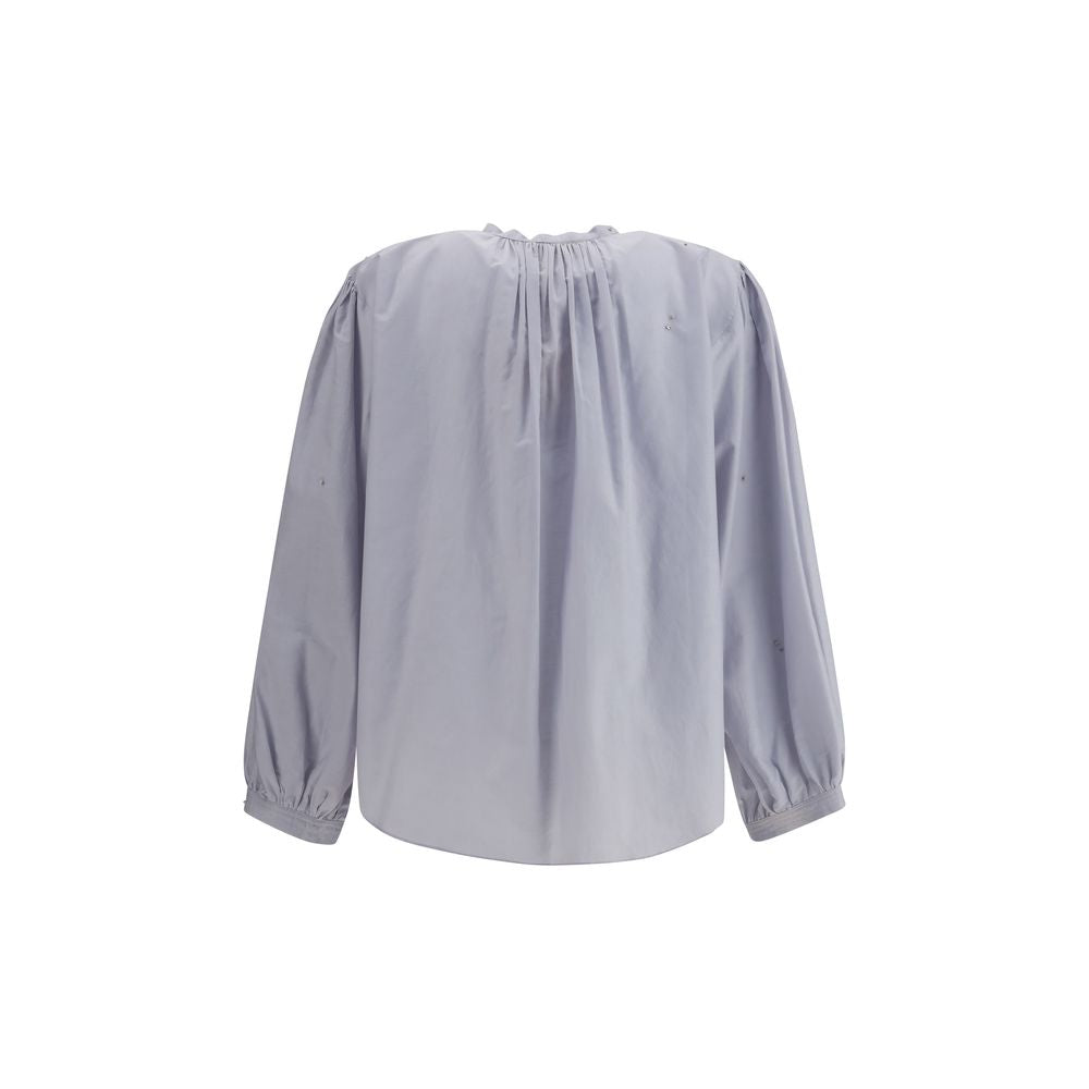 Voile Shirt with embroidery