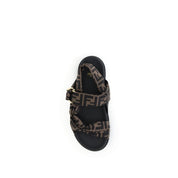 FF satin Sandals