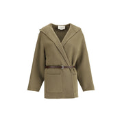 Double wool cloth caban Jacket