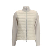 Padded Jacket with wool sleeves