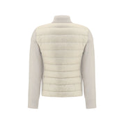Padded Jacket with wool sleeves