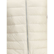 Padded Jacket with wool sleeves