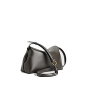 T-Lock leather clutch Bag