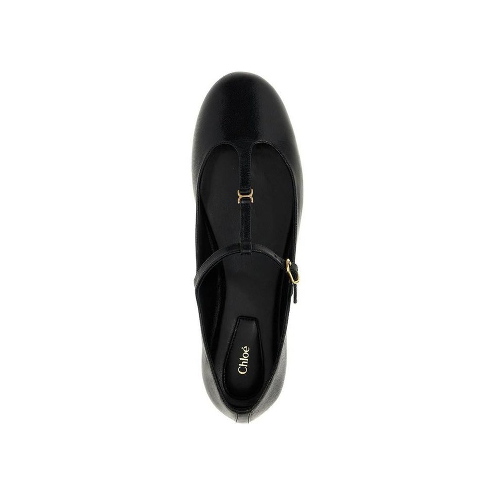 Chloe Leather Marcie Ballerina Flats