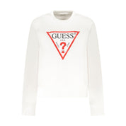 White Cotton Women Sweater