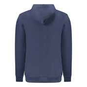 Blue Cotton Men Sweater