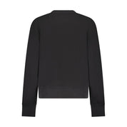 Black Cotton Women Sweater