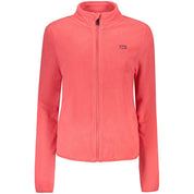 Pink Polyester Women Sweater