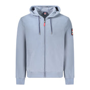 Blue Polyester Men Sweater