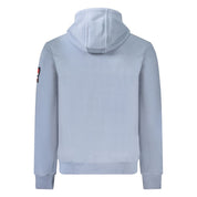 Blue Polyester Men Sweater
