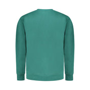 Green Cotton Mens Sweater