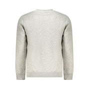 Gray Cotton Men Sweater