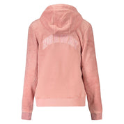 Pink Polyester Women Jacket