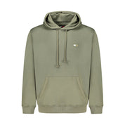 Green Cotton Men Sweater