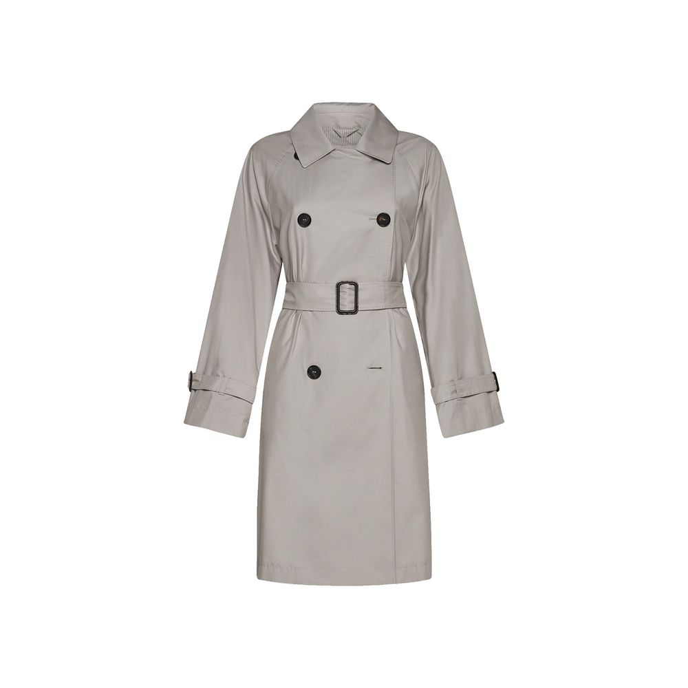 Blend Cotton Trench Coat