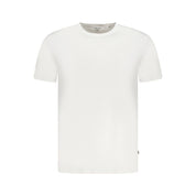 White Elastane T-Shirt