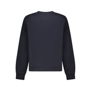 Blue Cotton Men Sweater