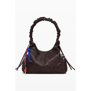 Marrone Poliuretano Women Handbag