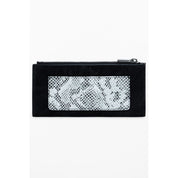 Nero Poliuretano Women Wallet