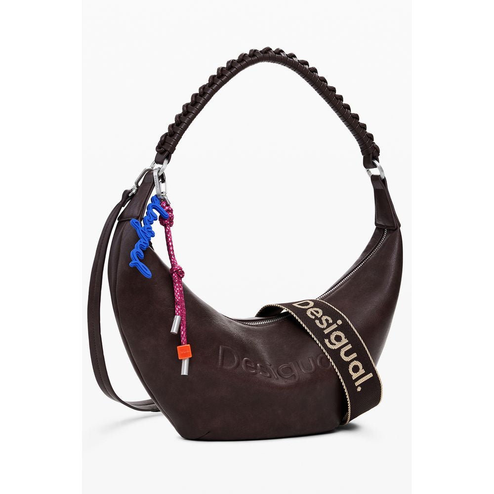 Marrone Poliuretano Women Handbag