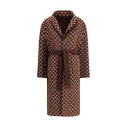 Silk and wool reversible Coat