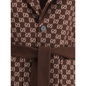 Silk and wool reversible Coat