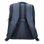 Blue Leather Backpack