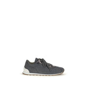 Virgin wool flannel Sneakers